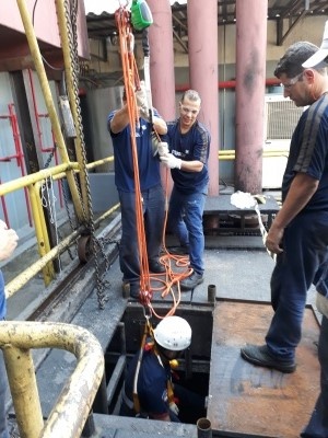 Curso de Espaço Confinado in-company 