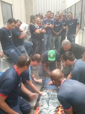 Movimentação de vitima 