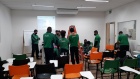 Curso de altura e brigada na Samsung e escola 