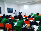 Curso de altura e brigada na Samsung e escola 
